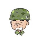 little soldier cute cute（個別スタンプ：4）