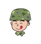 little soldier cute cute（個別スタンプ：5）
