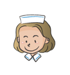 little nurse cute cute（個別スタンプ：1）