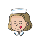 little nurse cute cute（個別スタンプ：8）