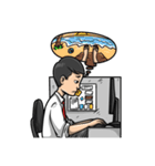 ngantor（個別スタンプ：6）