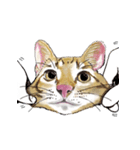 little cat mayn version sticker（個別スタンプ：9）