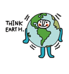 Think Earth（個別スタンプ：3）