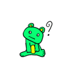 Green bear family（個別スタンプ：1）