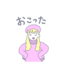 #Pink Girl（個別スタンプ：29）