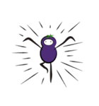 eggplant born（個別スタンプ：11）