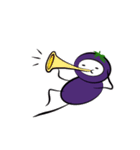 eggplant born（個別スタンプ：12）