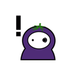 eggplant born（個別スタンプ：14）