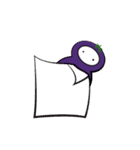 eggplant born（個別スタンプ：15）