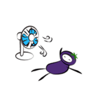 eggplant born（個別スタンプ：27）