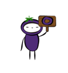 eggplant born（個別スタンプ：30）