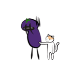 eggplant born（個別スタンプ：33）