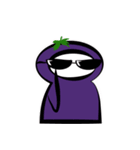 eggplant born（個別スタンプ：35）