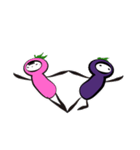 eggplant born（個別スタンプ：36）