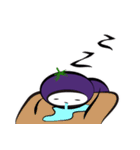 eggplant born（個別スタンプ：37）