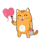 Sweet Cat Max（個別スタンプ：34）