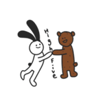 Hi！ Black Rabbit（個別スタンプ：17）