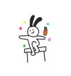 Hi！ Black Rabbit（個別スタンプ：22）