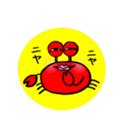 かにきちくん と かにゑさん（個別スタンプ：6）