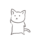ぽてぱた白猫（個別スタンプ：5）