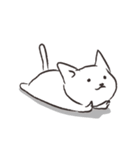 ぽてぱた白猫（個別スタンプ：10）