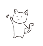 ぽてぱた白猫（個別スタンプ：14）