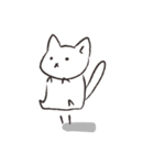 ぽてぱた白猫（個別スタンプ：19）