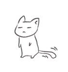 ぽてぱた白猫（個別スタンプ：20）