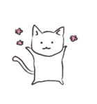 ぽてぱた白猫（個別スタンプ：21）
