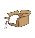 ぽてぱた白猫（個別スタンプ：28）