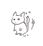 ぽてぱた白猫（個別スタンプ：31）