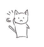 ぽてぱた白猫（個別スタンプ：38）