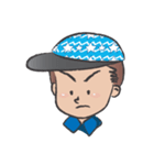France Boy wearing cap（個別スタンプ：2）