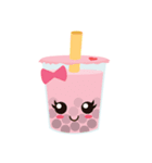 Pearl Milk Tea ＆ Boba（個別スタンプ：2）