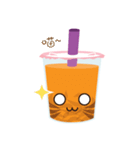 Pearl Milk Tea ＆ Boba（個別スタンプ：3）