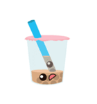 Pearl Milk Tea ＆ Boba（個別スタンプ：4）