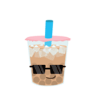 Pearl Milk Tea ＆ Boba（個別スタンプ：10）