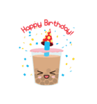 Pearl Milk Tea ＆ Boba（個別スタンプ：12）