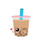 Pearl Milk Tea ＆ Boba（個別スタンプ：14）