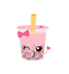 Pearl Milk Tea ＆ Boba（個別スタンプ：15）