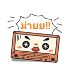 Cassette With Speech Hits（個別スタンプ：18）
