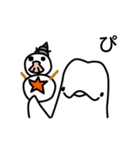 春から夏のシロイルカさん（個別スタンプ：5）