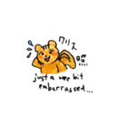 リスのクリス Chris the squirrel（個別スタンプ：9）
