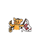 リスのクリス Chris the squirrel（個別スタンプ：23）