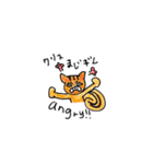 リスのクリス Chris the squirrel（個別スタンプ：25）