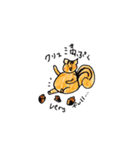 リスのクリス Chris the squirrel（個別スタンプ：26）