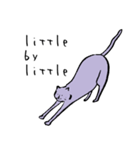 cat posture blues（個別スタンプ：4）