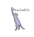 cat posture blues（個別スタンプ：9）