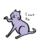 cat posture blues（個別スタンプ：23）