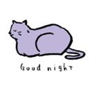 cat posture blues（個別スタンプ：31）